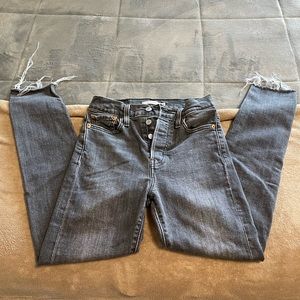 Levi Wedgie denim jeans